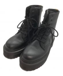 Dr.Martens（ドクターマーチン）の古着「V JADON II MONO サイドジップ厚底ブーツ」｜ブラック