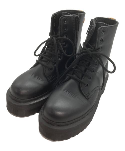 Dr.Martens（ドクターマーチン）Dr.Martens (ドクターマーチン) V JADON II MONO サイドジップ厚底ブーツ ブラック サイズ:UK4の古着・服飾アイテム