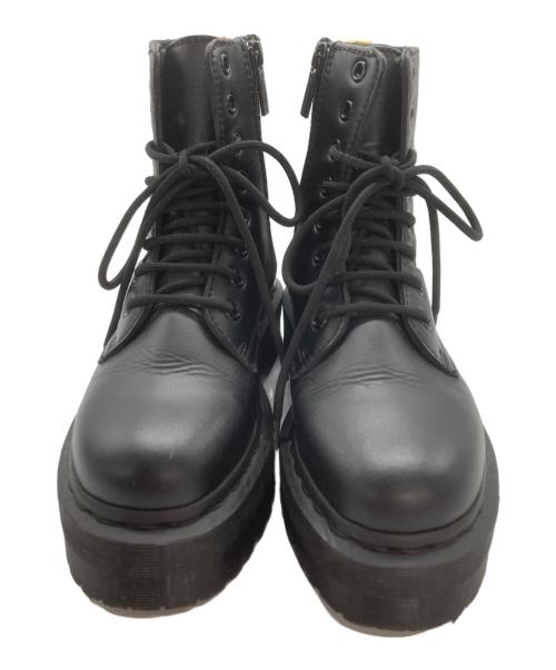Dr.Martens（ドクターマーチン）Dr.Martens (ドクターマーチン) V JADON II MONO サイドジップ厚底ブーツ ブラック サイズ:UK4の古着・服飾アイテム