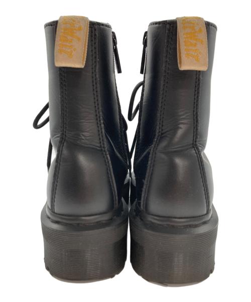 Dr.Martens（ドクターマーチン）Dr.Martens (ドクターマーチン) V JADON II MONO サイドジップ厚底ブーツ ブラック サイズ:UK4の古着・服飾アイテム