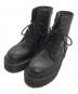Dr.Martens（ドクターマーチン）の古着「V JADON II MONO サイドジップ厚底ブーツ」｜ブラック