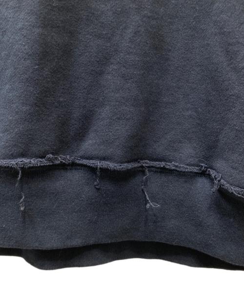 Graphpaper（グラフペーパー）Graphpaper (グラフペーパー) CAMIEL FORTGENS (カミエルフォートヘンス) CF.GP Azuma Terry Crew Neck Sweat クルーネックスウェット ネイビー サイズ:O/Sの古着・服飾アイテム