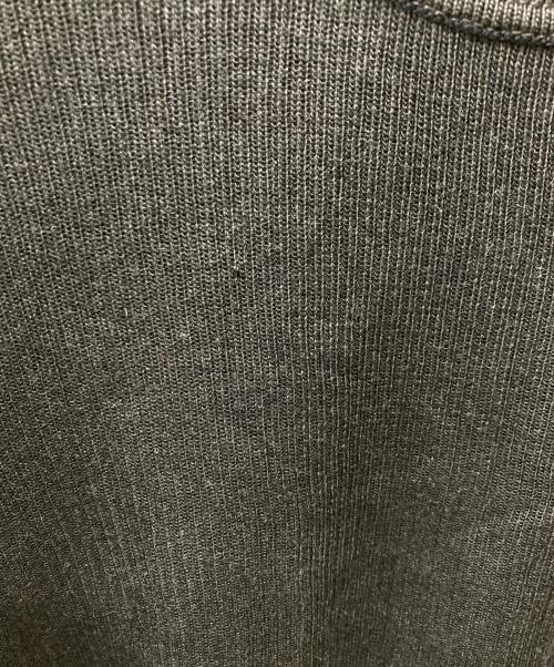 PRADA（プラダ）PRADA (プラダ) 半袖シルクリブニット ネイビー サイズ:38の古着・服飾アイテム