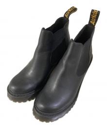 Dr.Martens（ドクターマーチン）の古着「サイドゴアヒールブーツ」｜ブラック