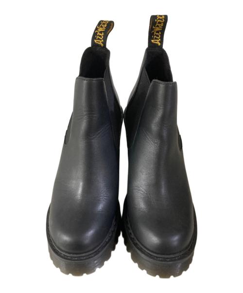 Dr.Martens（ドクターマーチン）Dr.Martens (ドクターマーチン) サイドゴアヒールブーツ ブラック サイズ:UK3の古着・服飾アイテム
