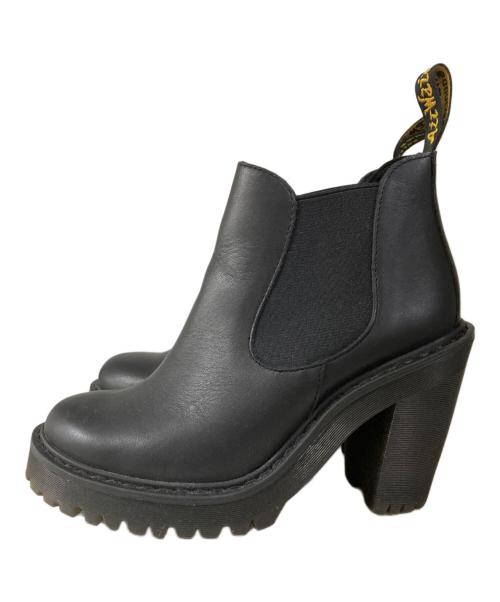 Dr.Martens（ドクターマーチン）Dr.Martens (ドクターマーチン) サイドゴアヒールブーツ ブラック サイズ:UK3の古着・服飾アイテム