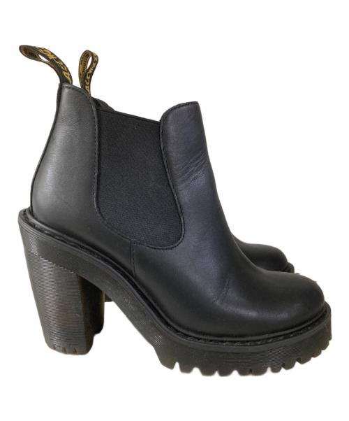 Dr.Martens（ドクターマーチン）Dr.Martens (ドクターマーチン) サイドゴアヒールブーツ ブラック サイズ:UK3の古着・服飾アイテム