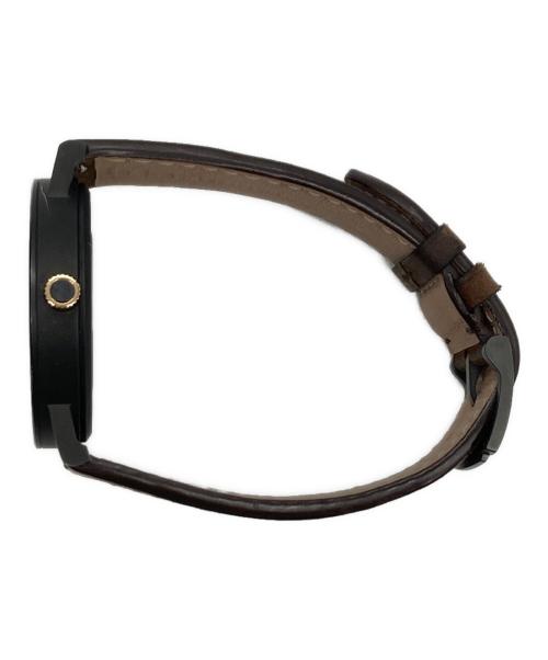 BVLGARI（ブルガリ）BVLGARI (ブルガリ) 自動巻き ブルガリ・ブルガリ マン ウォッチ スティール / 41 mm ブラックの古着・服飾アイテム