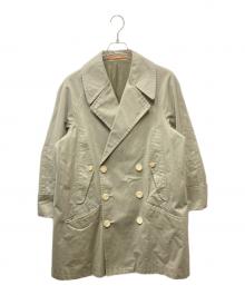 SCYE（サイ）の古着「コットンギャバダブルトレンチコート」｜ベージュ