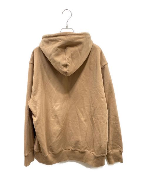 PALACE（パレス）PALACE (パレス) SKETCHY HOOD パーカー ブラウン サイズ:Lの古着・服飾アイテム