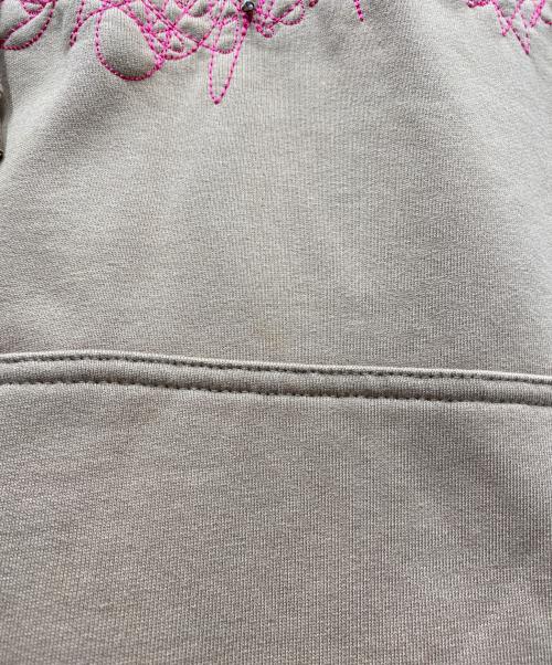 PALACE（パレス）PALACE (パレス) SKETCHY HOOD パーカー ブラウン サイズ:Lの古着・服飾アイテム