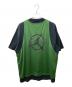 JORDAN BRAND (ジョーダン ブランド) OFFWHITE (オフホワイト) SS TOP FOREST GREEN/BLACK/レイヤイードTシャツ ブラック×グリーン サイズ:XL：7000円