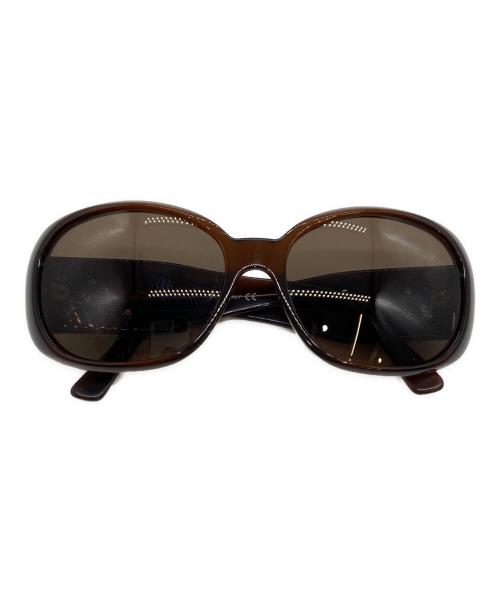 CHANEL（シャネル）CHANEL (シャネル) カメリア サングラス ブラウン サイズ:SIZE 56-16-130の古着・服飾アイテム