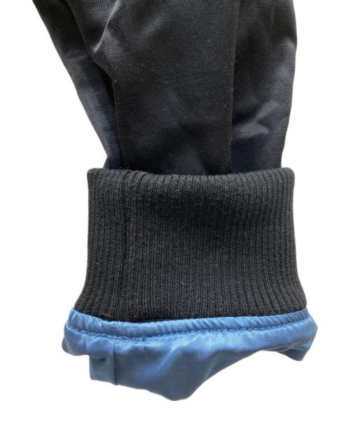 DIESEL（ディーゼル）DIESEL (ディーゼル) BeachParty リバーシブルスカジャン ブラック×ブルー サイズ:XSの古着・服飾アイテム