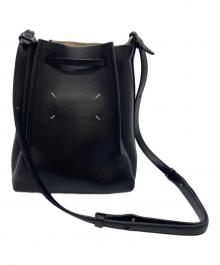 Maison Margiela 11（メゾンマルジェラ 11）の古着「バケット型ショルダーバッグ バケットバッグ Small Bucket Bag」｜ブラック