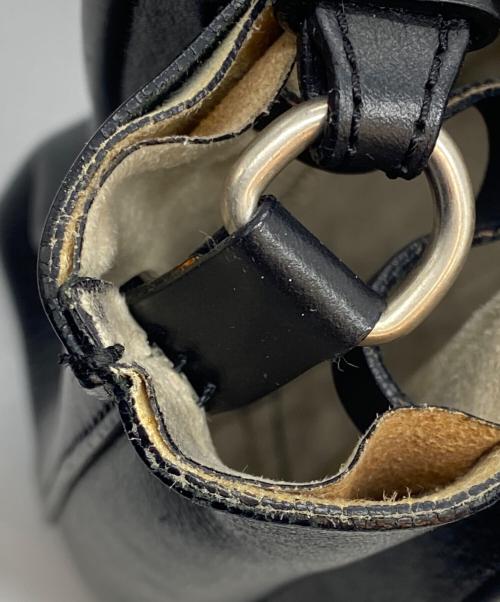 Maison Margiela 11（メゾンマルジェラ 11）Maison Margiela 11 (メゾンマルジェラ 11) バケット型ショルダーバッグ バケットバッグ Small Bucket Bag ブラックの古着・服飾アイテム