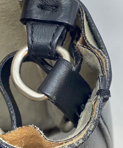 Maison Margiela 11（メゾンマルジェラ 11）Maison Margiela 11 (メゾンマルジェラ 11) バケット型ショルダーバッグ バケットバッグ Small Bucket Bag ブラックの古着・服飾アイテム