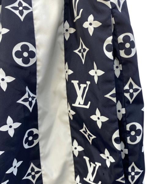 LOUIS VUITTON（ルイ ヴィトン）LOUIS VUITTON (ルイ ヴィトン) 24AW モノグラムプリントテクニカルトラックロングパンツ トラックパンツ ダークネイビー×ホワイト サイズ:46の古着・服飾アイテム