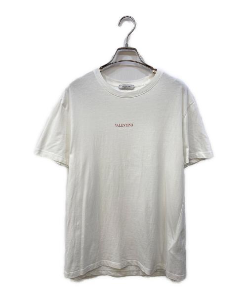 VALENTINO（ヴァレンティノ）VALENTINO (ヴァレンティノ) プリントTシャツ ホワイト サイズ:Mの古着・服飾アイテム