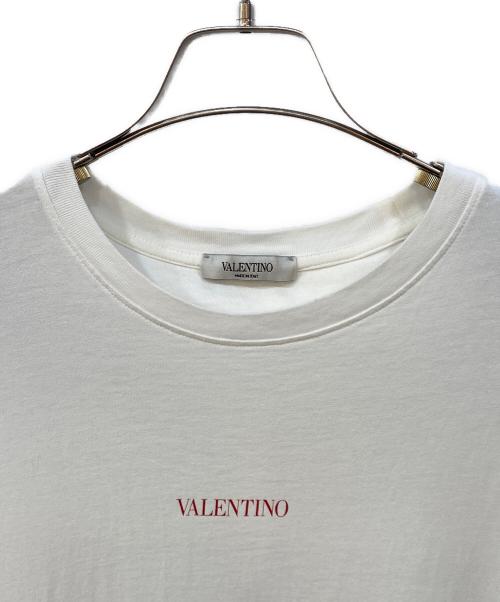 VALENTINO（ヴァレンティノ）VALENTINO (ヴァレンティノ) プリントTシャツ ホワイト サイズ:Mの古着・服飾アイテム
