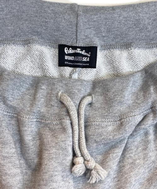 WIND AND SEA（ウィンダンシー）WIND AND SEA (ウィンダンシー) パラッパラッパー スウェットパンツ グレー サイズ:Lの古着・服飾アイテム