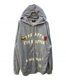 WIND AND SEA（ウィンダンシー）の古着「パラッパラッパー ジップパーカー」｜グレー