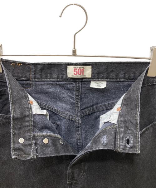 LEVI'S（リーバイス）LEVI'S (リーバイス) 501　後染め ブラック デニムパンツ ブラック サイズ:32の古着・服飾アイテム