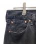 LEVI'S (リーバイス) 501　後染め ブラック デニムパンツ ブラック サイズ:32：13000円