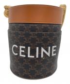CELINEセリーヌ）の古着「トリオンフ キャンバス バケットバッグ タン」｜ブラウン