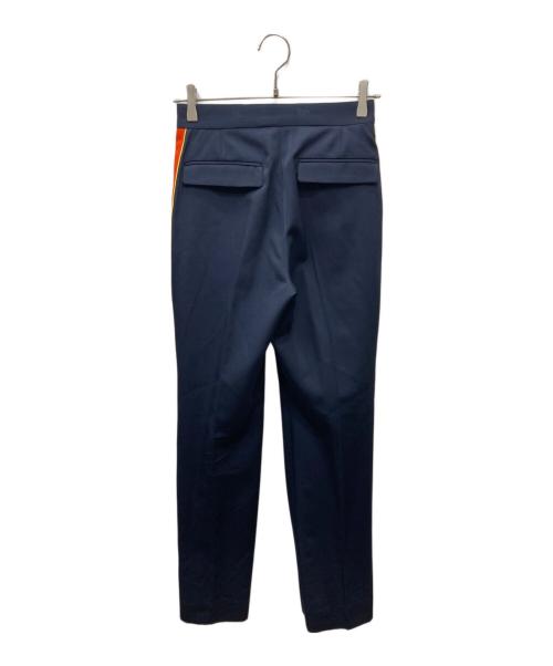 STELLA McCARTNEY（ステラマッカートニー）STELLA McCARTNEY (ステラマッカートニー) サイドライン スラックス ネイビー×レッド サイズ:34の古着・服飾アイテム