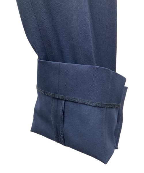 STELLA McCARTNEY（ステラマッカートニー）STELLA McCARTNEY (ステラマッカートニー) サイドライン スラックス ネイビー×レッド サイズ:34の古着・服飾アイテム