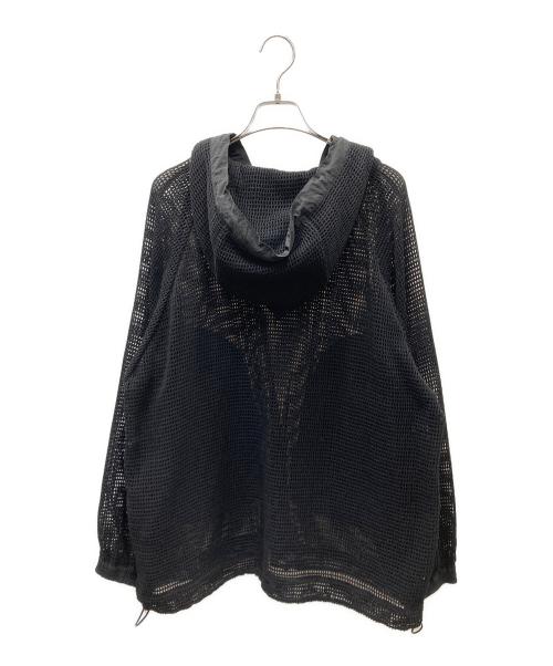 TODAYFUL（トゥデイフル）TODAYFUL (トゥデイフル) 24SS メッシュアノラックパーカー ブラック サイズ:XSの古着・服飾アイテム