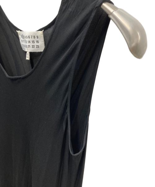 Maison Margiela 1（メゾンマルジェラ 1）Maison Margiela 1 (メゾンマルジェラ 1) ノースリーブワンピース ブラック×ネイビー サイズ:38の古着・服飾アイテム