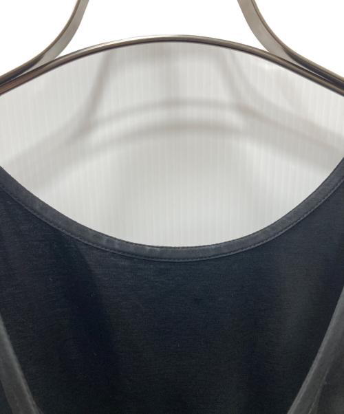 THE ROW（ザ ロウ）THE ROW (ザ ロウ) コットン ノースリーブワンピース ブラック サイズ:XSの古着・服飾アイテム