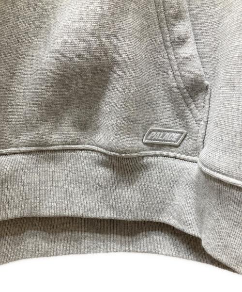 PALACE（パレス）PALACE (パレス) ワンポイントロゴパーカー グレー サイズ:Lの古着・服飾アイテム