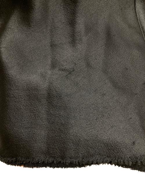 Maison Margiela（メゾンマルジェラ）Maison Margiela (メゾンマルジェラ) ARTISANAL SATIN MIDI SKIRT サテンミディスカート ブラック サイズ:42の古着・服飾アイテム