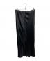 Maison Margiela (メゾンマルジェラ) ARTISANAL SATIN MIDI SKIRT サテンミディスカート ブラック サイズ:42：10000円