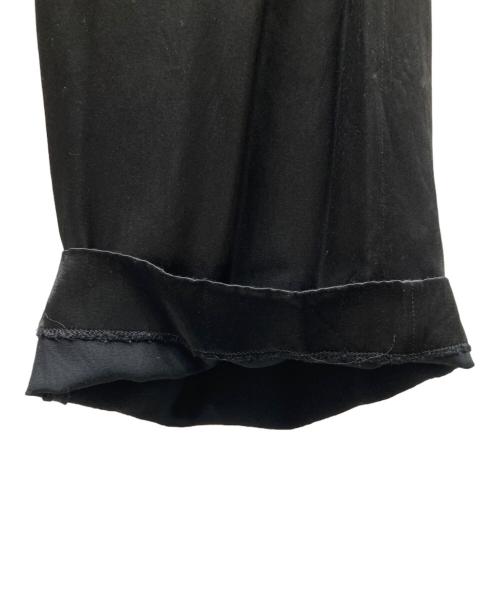 JIL SANDER（ジルサンダー）JIL SANDER (ジルサンダー) イージーサテンパンツ ブラック サイズ:34の古着・服飾アイテム