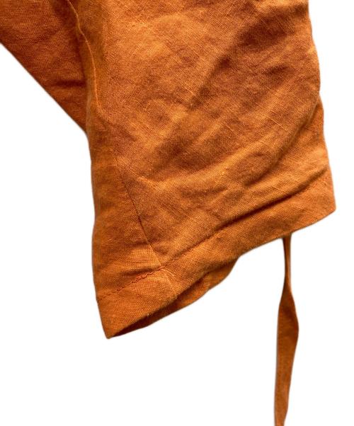 LOEWE（ロエベ）LOEWE (ロエベ) リネンプルオーバーワンピース オレンジ サイズ:36の古着・服飾アイテム
