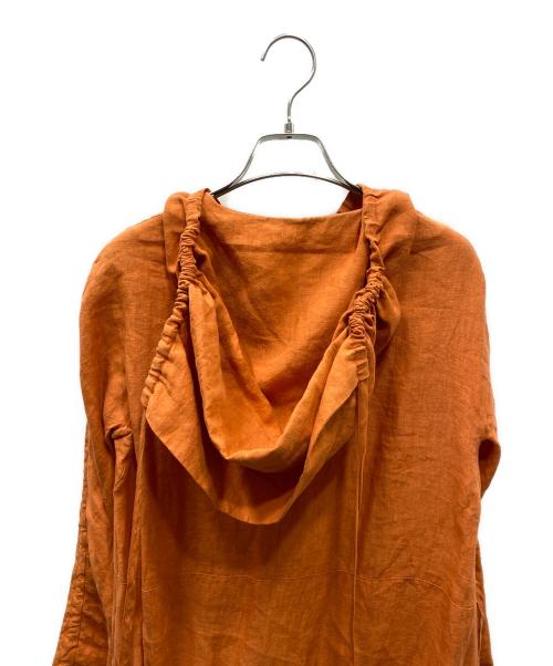 LOEWE（ロエベ）LOEWE (ロエベ) リネンプルオーバーワンピース オレンジ サイズ:36の古着・服飾アイテム