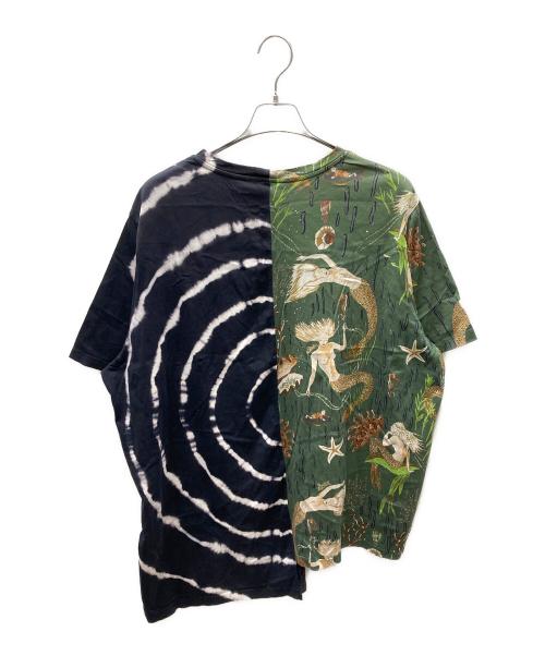 LOEWE（ロエベ）LOEWE (ロエベ) La Pausa プリントTシャツ ブラック×グリーン サイズ:Mの古着・服飾アイテム