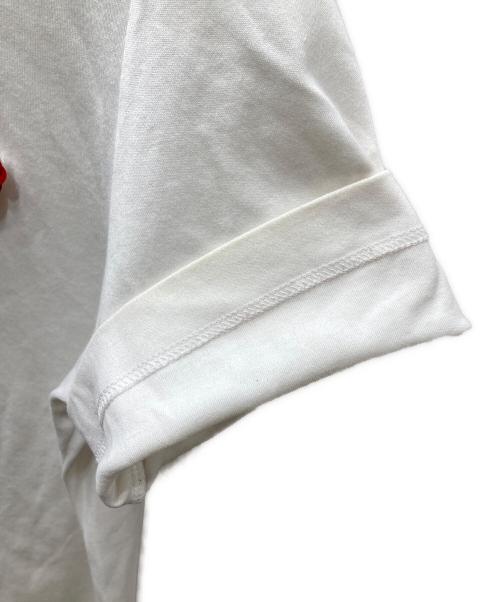 PRADA（プラダ）PRADA (プラダ) ロゴデザイン プリントTシャツ ホワイト サイズ:Sの古着・服飾アイテム