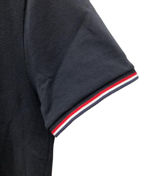 MONCLER（モンクレール）MONCLER (モンクレール) MAGRIA ポロシャツ ブラック サイズ:XLの古着・服飾アイテム