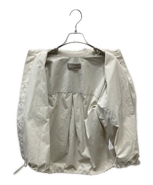 heliopole（エリオポール）heliopole (エリオポール) パフスリーブドローストリングシャツ グレー サイズ:38の古着・服飾アイテム