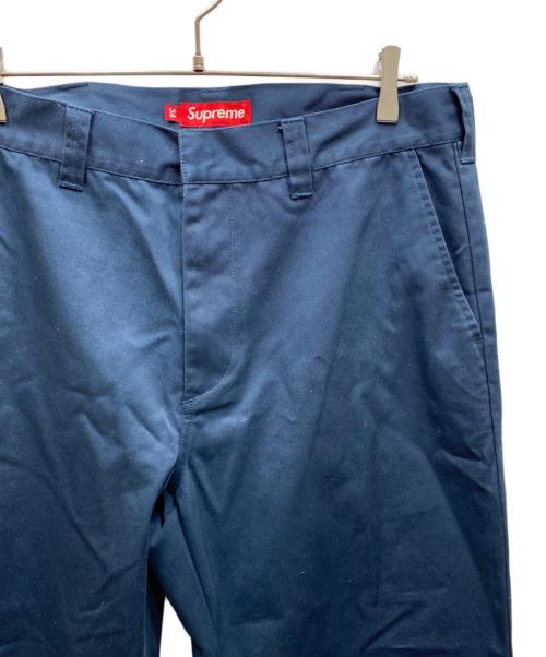 SUPREME（シュプリーム）SUPREME (シュプリーム) Work Pant/ワークパンツ ブルー サイズ:34の古着・服飾アイテム