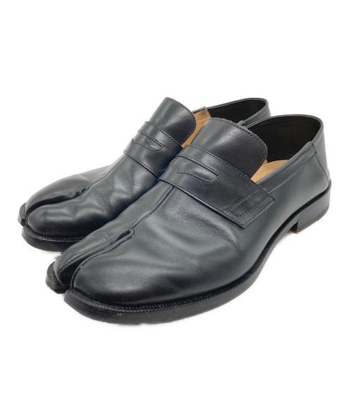 Maison Margiela（メゾンマルジェラ）Maison Margiela (メゾンマルジェラ) TABI LOAFERS BABOUCHE/タビローファー ブラック サイズ:SIZE 42の古着・服飾アイテム