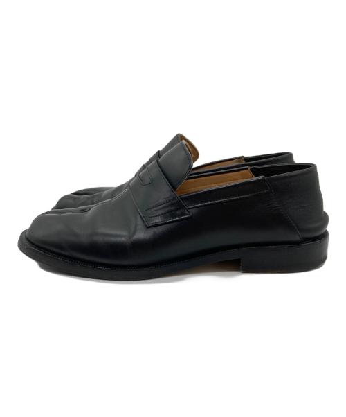 Maison Margiela（メゾンマルジェラ）Maison Margiela (メゾンマルジェラ) TABI LOAFERS BABOUCHE/タビローファー ブラック サイズ:SIZE 42の古着・服飾アイテム