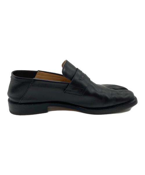 Maison Margiela（メゾンマルジェラ）Maison Margiela (メゾンマルジェラ) TABI LOAFERS BABOUCHE/タビローファー ブラック サイズ:SIZE 42の古着・服飾アイテム