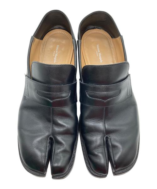 Maison Margiela（メゾンマルジェラ）Maison Margiela (メゾンマルジェラ) TABI LOAFERS BABOUCHE/タビローファー ブラック サイズ:SIZE 42の古着・服飾アイテム
