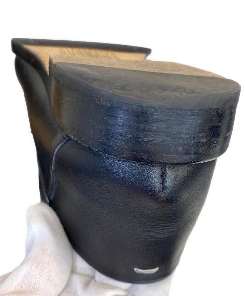 Maison Margiela（メゾンマルジェラ）Maison Margiela (メゾンマルジェラ) TABI LOAFERS BABOUCHE/タビローファー ブラック サイズ:SIZE 42の古着・服飾アイテム